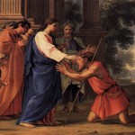 Christ healing the blind man