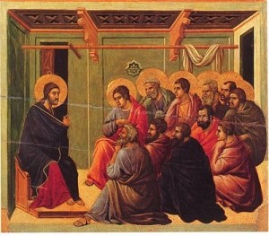 Christ Taking Leave of the Apostles small
