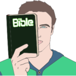 Man w Bible