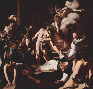 Martyrdom of St. Matthew - Caravaggio, 1600