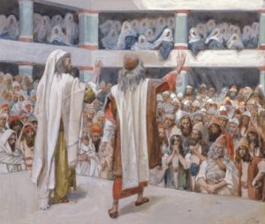 Moses & Aaron Speak to the People - James Tissot c.1900